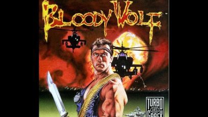 Bloody Wolf (Narazumono Sentou Butai: Bloody Wolf) on the PC Engine/TG16