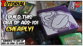 GBA SP AGS-101 Cheap Modding Tutorial!