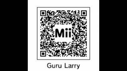 Guru Larry’s Mii 3DS QR Code