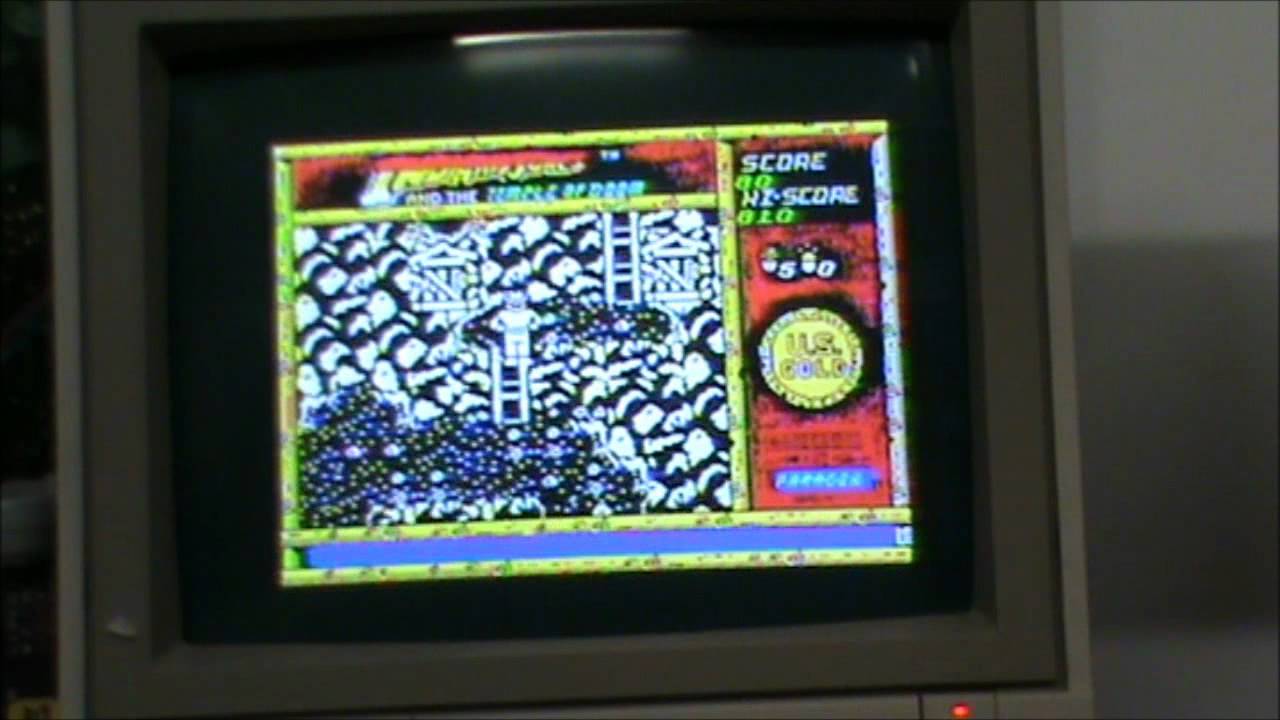 Lets Play Sinclair Spectrum Indianna Jones and The Temple Of Doom 5th February 2012