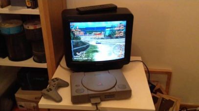 My Original NTSC Playstation  Setup / Collection – December 7th 2013