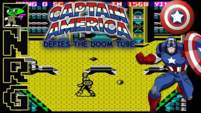 NRG: 5-10 Minutes of Gameplay – Captain America Defies The Doom Tube [ZX Spectrum]