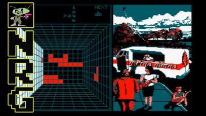 NRG: 5-10 Minutes of Gameplay – Welltris [Amstrad CPC]