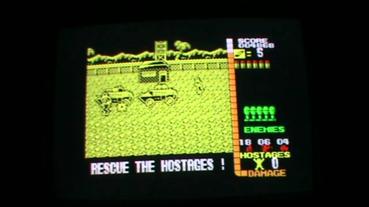Operation Wolf Sinclair Spectrum (RGB cable test) 7th March 2012