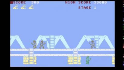 Possibly The Worse Game Ever – Green Beret – Commodore Plus 4