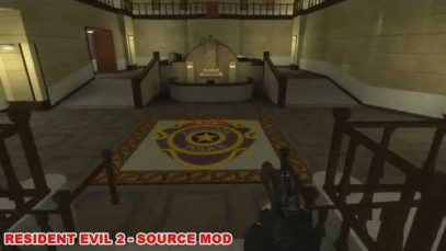 Resident Evil 2 Source V.11 Mod Gameplay
