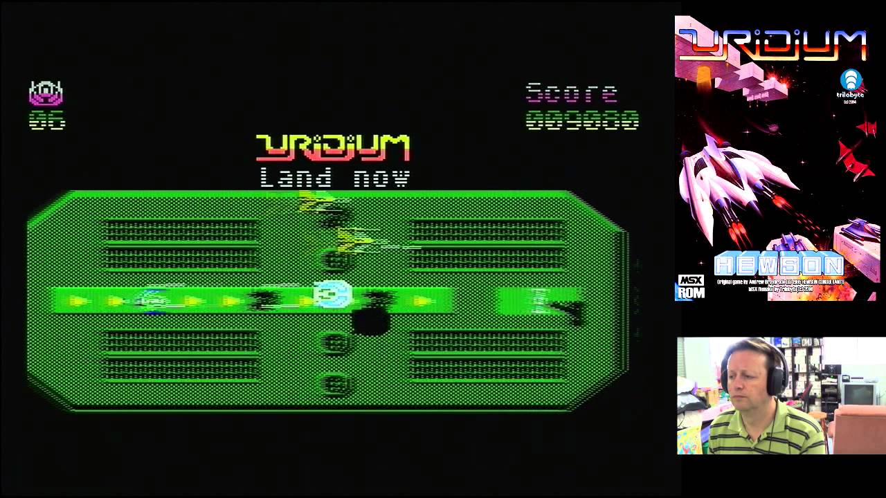 Retro Computer Homebrew Games (Uridium & Jawbreaker II for MSX) Pickup & Play 4th November 2014