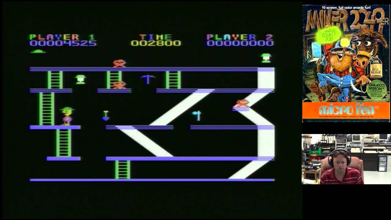 Retro Console Games (Miner 2049 & The Heist – Colecovision) Pickup & Play 24th September 2014