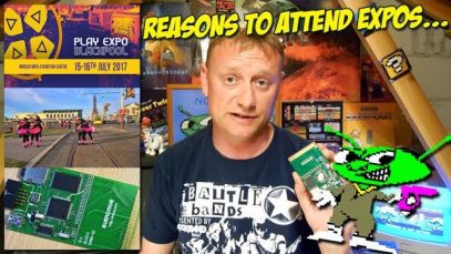 Retro Waffle – Broken TG-16 Everdrive, Reasons to Attend Gaming Expo’s