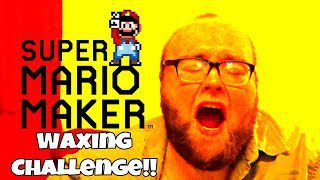 Super Mario Maker Waxing Challenge!!