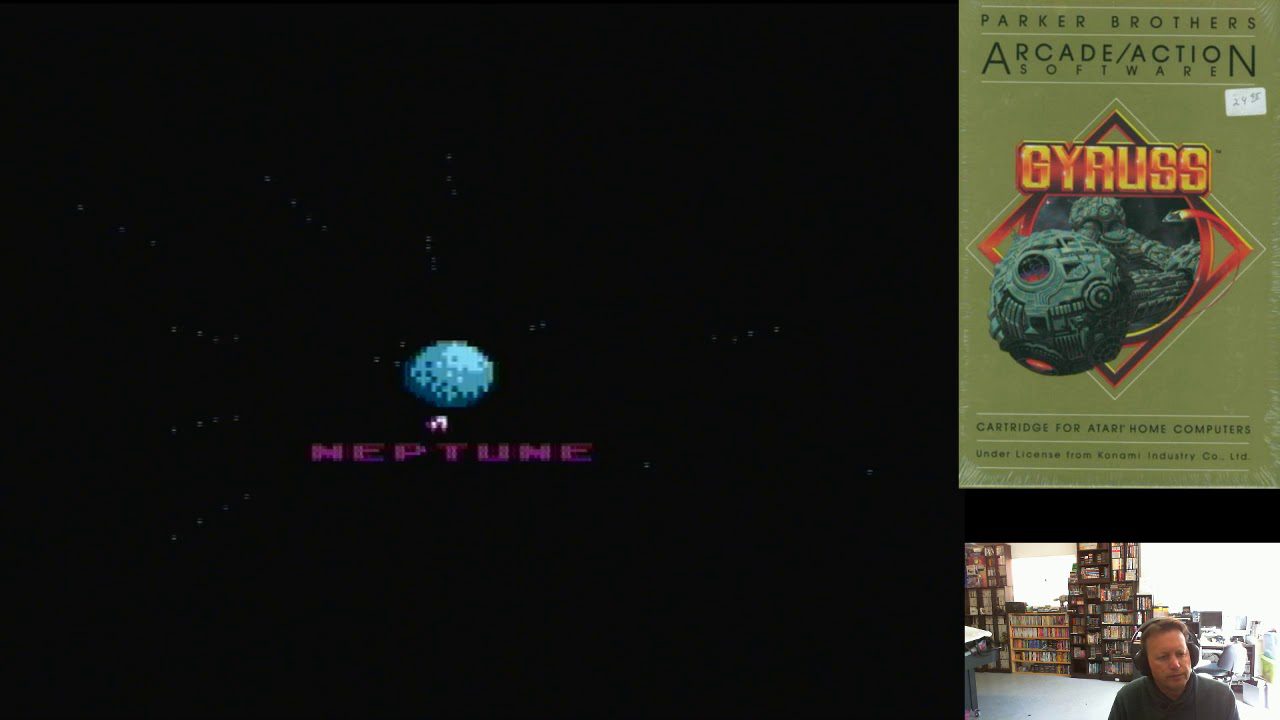 A-Z Of My Atari 8 bit Colection – Gyruss