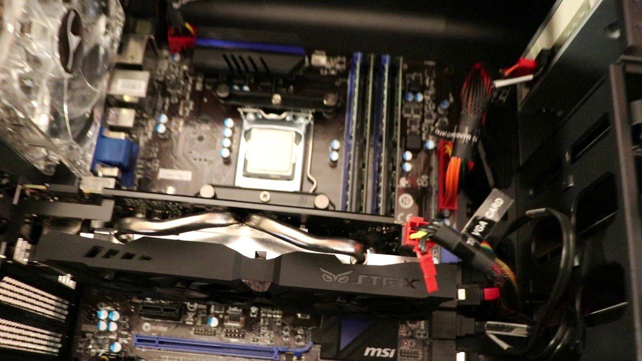 Intalling a Cryorig C1 Cooler In My PC – testing out the new Camera