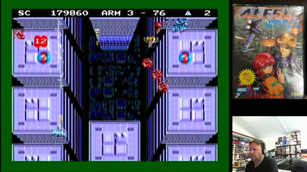 Let’s Play – Aleste (MSX 2) vs Power Strike FM (Sega Master System)