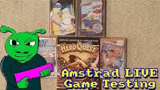 Amstrad Game Testing LIVE Ep15 Feat Ghosts n’ Goblins & Power Drift