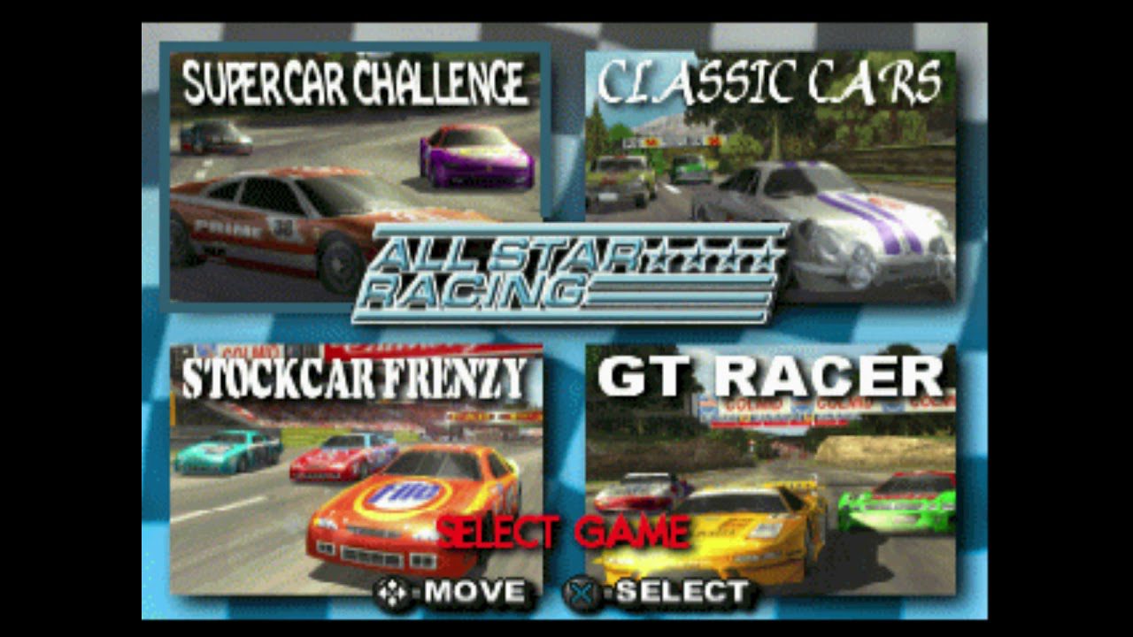 Mark Plays… All Star Racing (Playstation)(NTSC) & a waffle on collecting and game prices