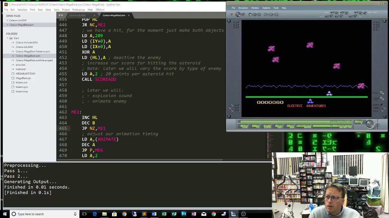 Lets Make a Retro Game – Episode 12 – Player Collisions and Lives