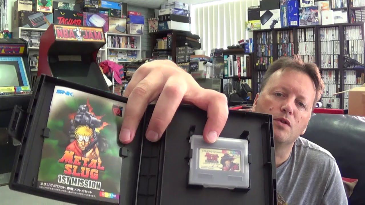 Retro Hand Held Console Games From Japan (Metal Slug 1st Mission, Sagaia, Black Metal Shooter)