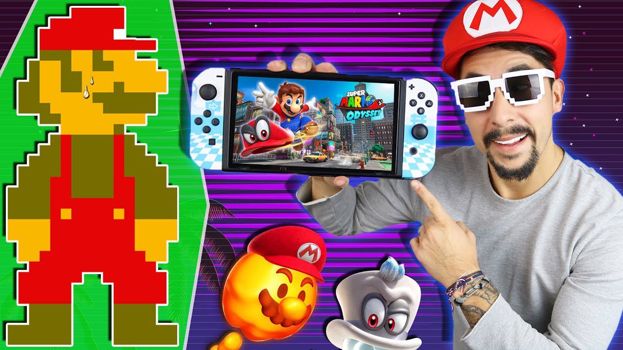 SUPER MARIO GRAPHICS EVOLUTION | NES to NINTENDO SWITCH