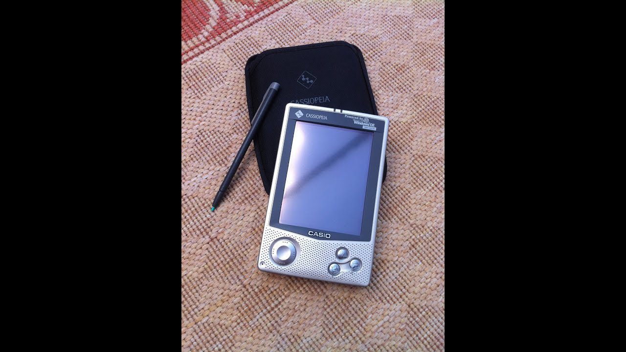 VLOG – Casio Cassiopeia E-105 Pocket PC Battery Not Charging Fix