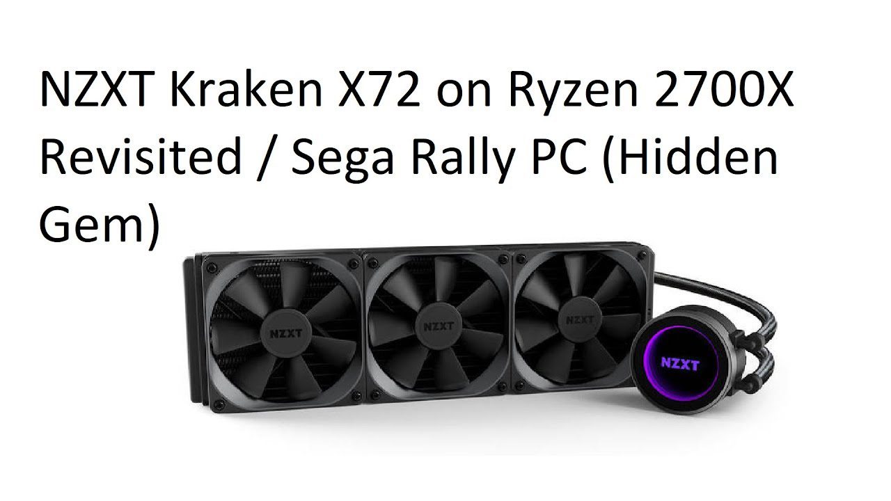 NZXT Kraken X72 On Ryzen7 2700x Revisited & Sega Rally PC (Hidden Gem).