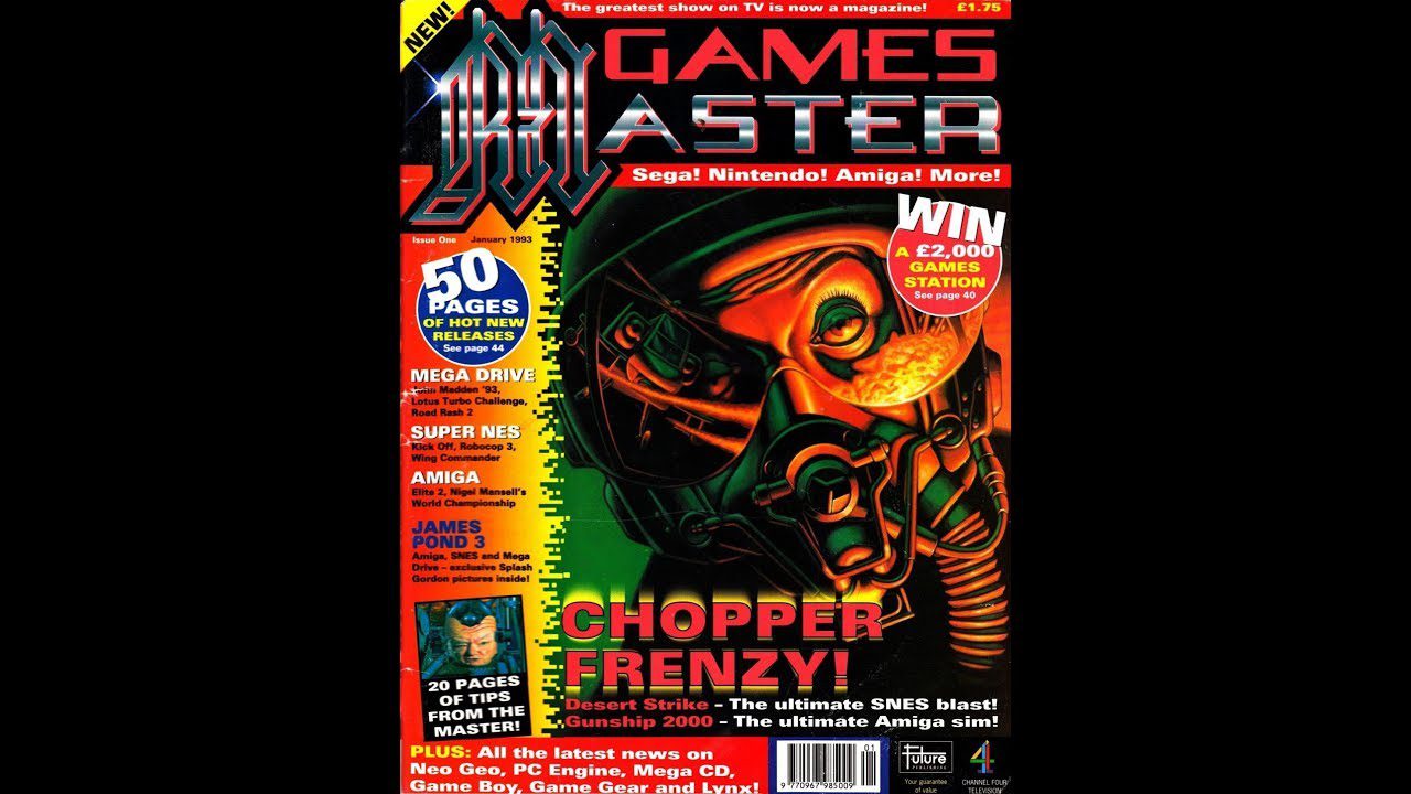Computer & Video Game Magazines – Gamesmaster