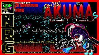 NRG: 5-10 Minutes of Gameplay – Chibi Akumas Episode 1:Invasion [ZX Spectrum]