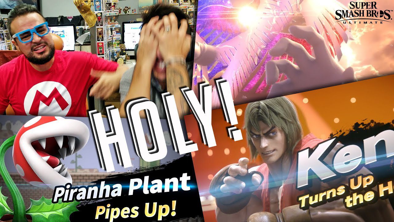 REACTING TO Super Smash Bros Ultimate World Of Light! Ken, Piranha Plant, and Incineroar!