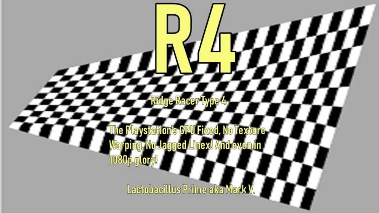 Fixing The Limitations Of the Original Playstation’s GPU – Demonstrated with Ridge Racer Type 4