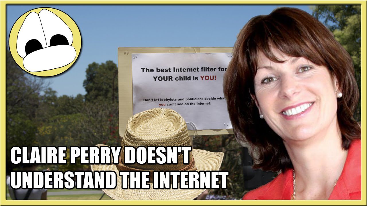 Claire Perry Does Not Understand The Internet
