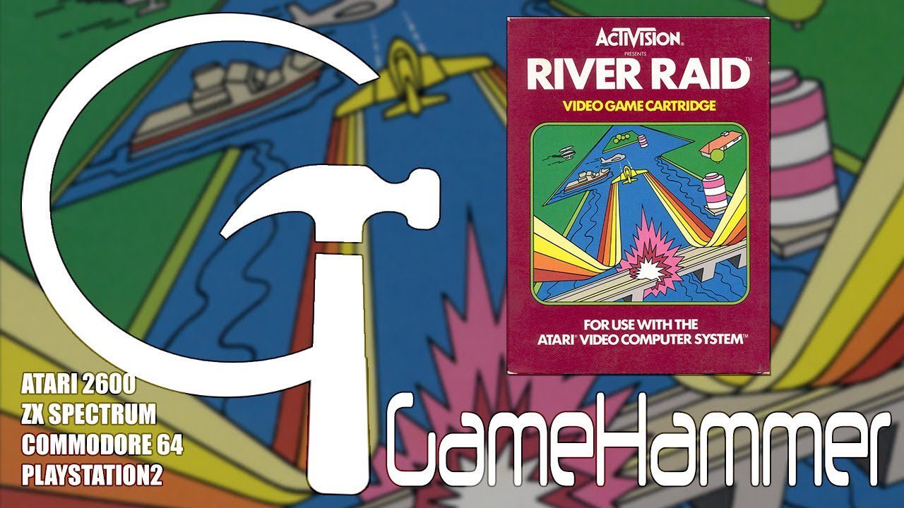 River Raid – Atari 2600, PlayStation 2, ZX Spectrum, Commodore 64 and MSX – GameHammer 49
