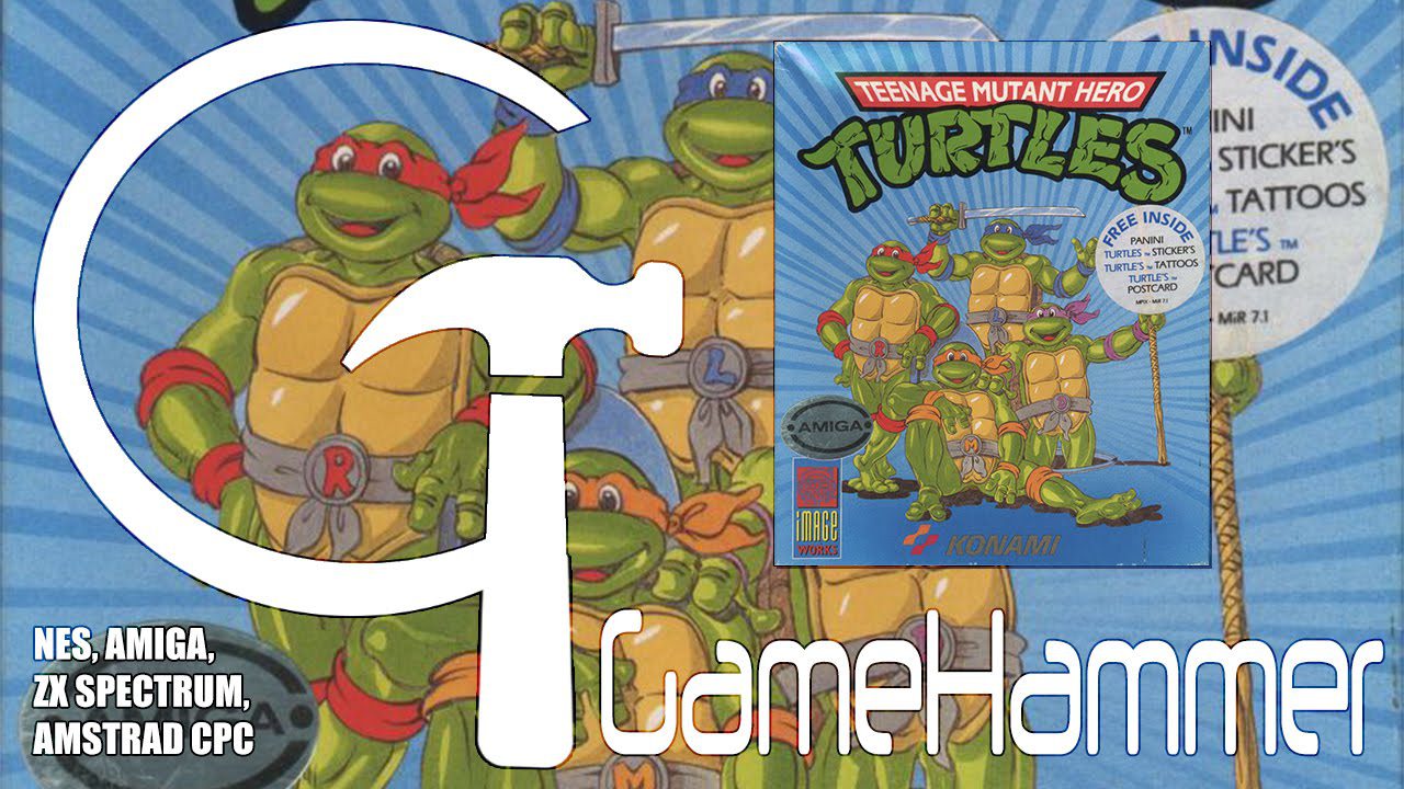 Teenage Mutant Ninja Turtles – Amiga, NES, CPC & Spectrum – GameHammer #18