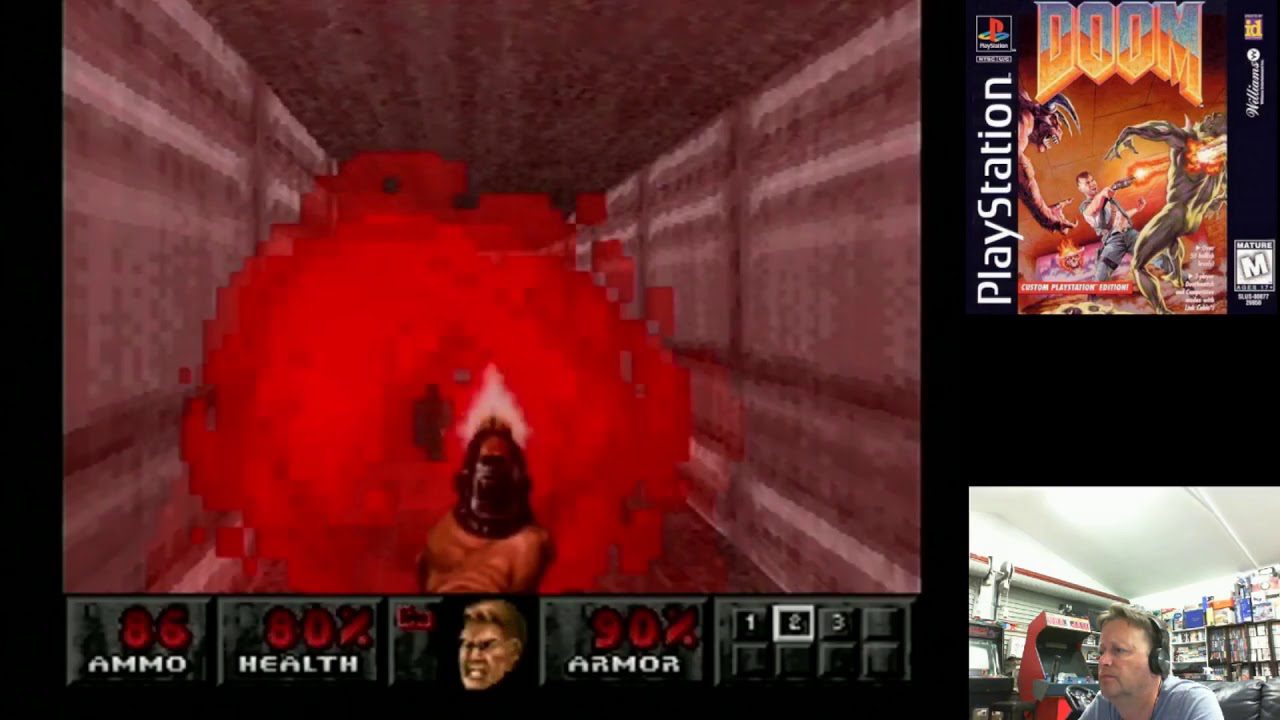 Retro Game – Doom – Sony Playstation – Pickup & Play February 2019
