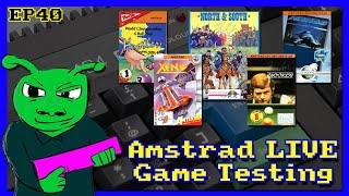 Amstrad Game Testing LIVE Ep40 Feat North & South & Steve Davis Snooker