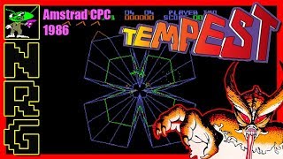 NRG: 5-10 Minutes of Gameplay – Tempest [Amstrad CPC]