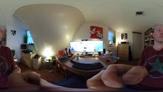 Tidied Up The Study Today / Room Tour April 7th 2019 (360)(VR)