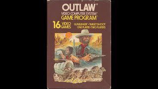 Mamemeister’s Minimalist Reviews – Outlaw (Atari 2600)