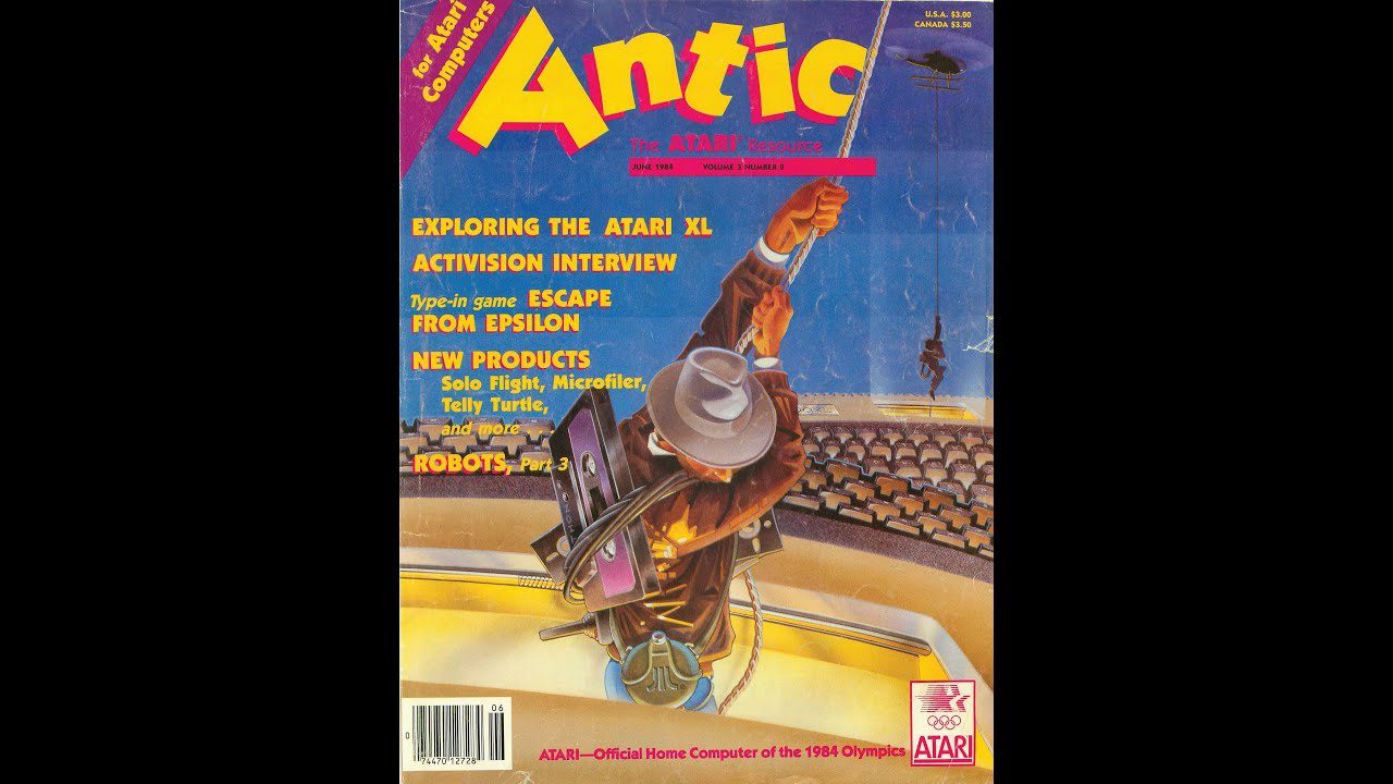 Computer & Video Game Magazines – “Antic”