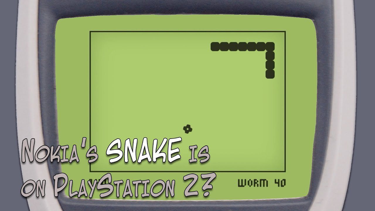 Nokia’s Snake on the PlayStation 2?