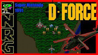 NRG: 5-10 Minutes of Gameplay – D-Force [Super Nintendo]