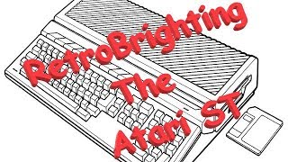 Atari 1040 STF Retro Brighting Special