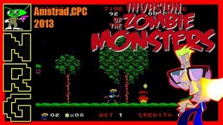 NRG: 5-10 Minutes of Gameplay – Invasion of the Zombie Monsters [Amstrad CPC]