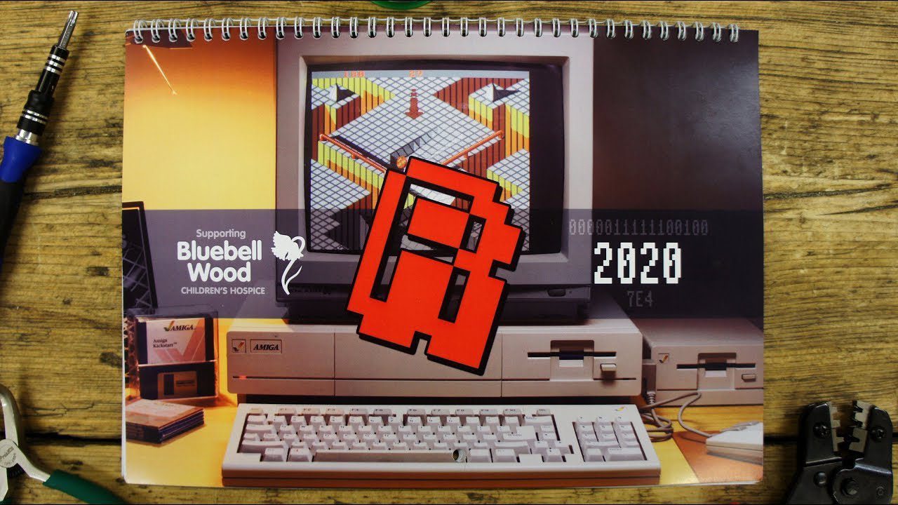 RetroManCave Charity Calendar 2020 – Cave Dwellers Computers. Bluebell Wood Children’s Hospice