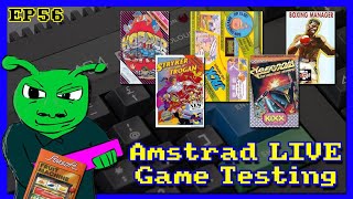 Amstrad Game Testing LIVE Ep56 Feat Cybernoid & Jack the Nipper