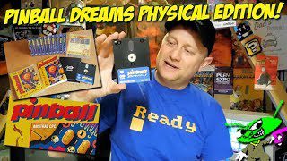 Retro Waffle – Physical Disk Version of  Pinball Dreams on Amstrad CPC