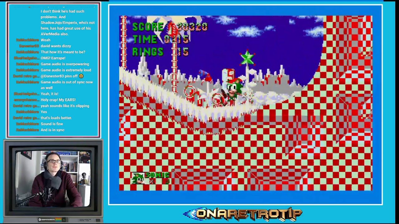 Test Live Stream – Mega Drive (original hardware)