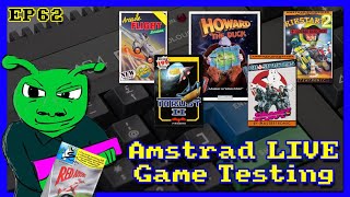 Amstrad Game Testing LIVE Ep62 Feat Trust II & Ghostbusters