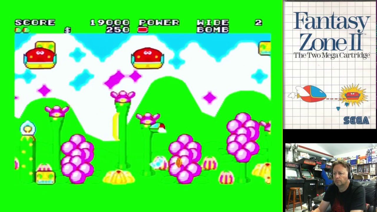 Let’s Play – Fantasy Zone II (Sega Master System with FM Sound Unit)