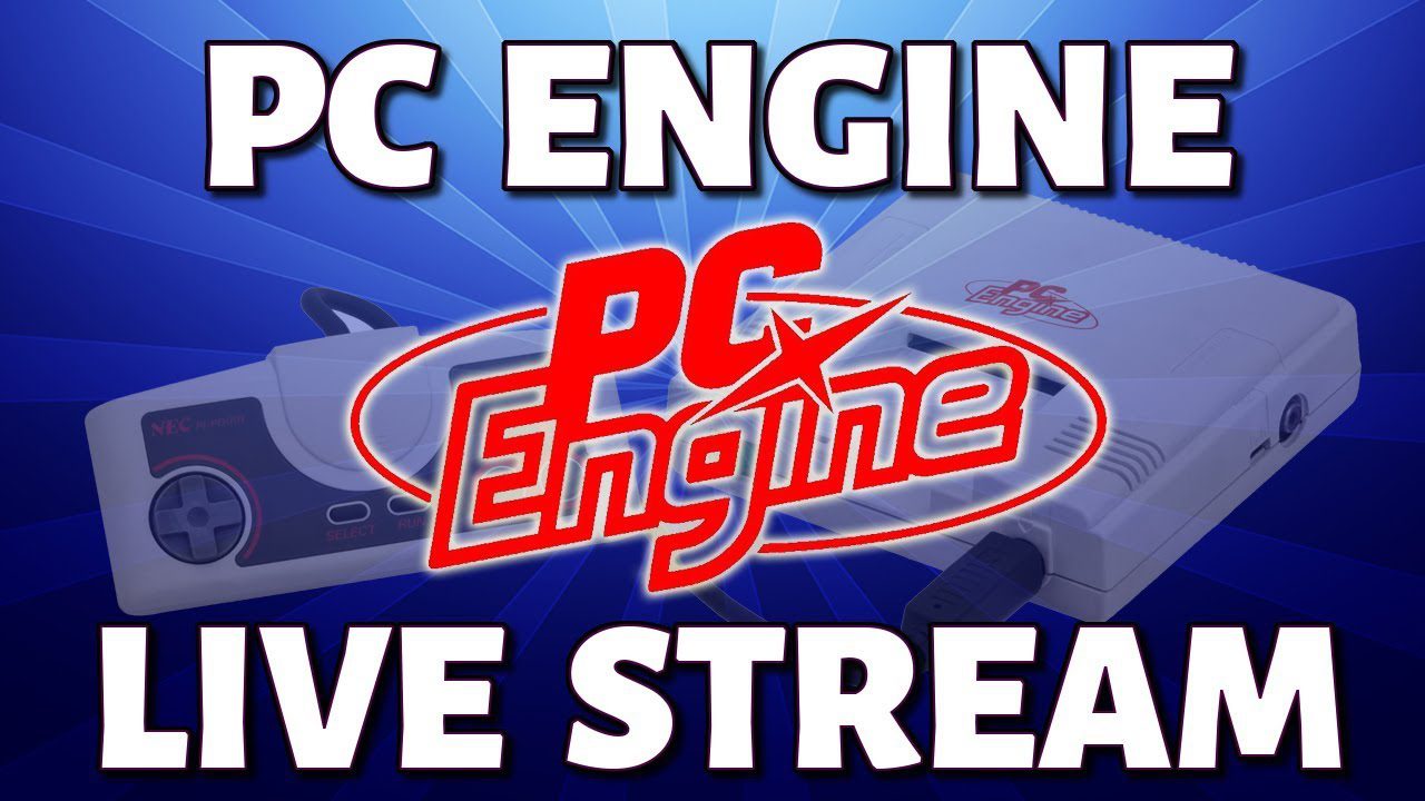 Live Stream – PC ENGINE (original hardware)