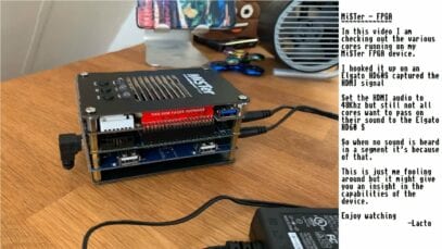 My MiSTer FPGA System – Gameplay Demo & Capture Testing (ELGATO HD60 S)(re-upload)(copyright issue)