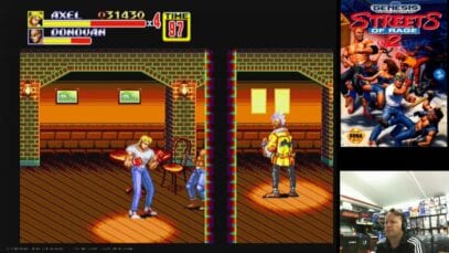 Retro Sega Megadrive Game Streets of Rage 2 – Pickup & Play May 2020